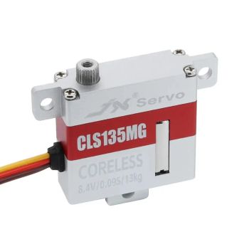 JX CLS135MG HV 13kg 8.4V Coreless Metal Gear 25T Digital Servo para Coche Barco Avión Helicóptero RC Tools