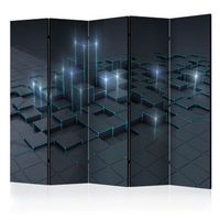 biombo - black city ii 225x172 cm