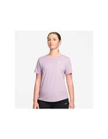 camiseta nike sportswear club essentials mujer morado