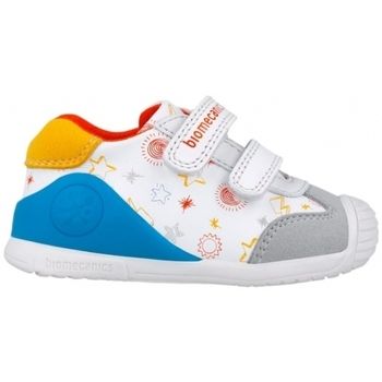 Biomecanics Deportivas Moda Baby Sneakers 252115-C - Blanco/Yema para niño