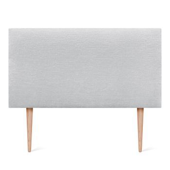 Dhome Cabecero De Lana Natural 105x115cm Con Patas Camas 105 - Blanco