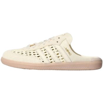 adidas Deportivas Moda Samba Mule Woven Basketweave Cream White para mujer