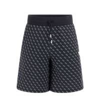 guess athleisure shorts negros z4yd03 fl04q-p9qc