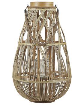 Linterna  56 cm bambú natural