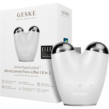 Geske Smart App Guide Face Lifter Antienvejecimiento 6 En 1 Blanco