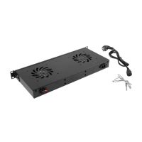 panel lanberg ak-1502-b 2 ventiladores integrados 293 kg negro corriente alterna