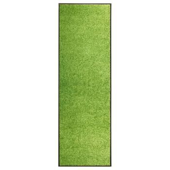 Felpudo Lavable Verde 60x180 Cm Vidaxl