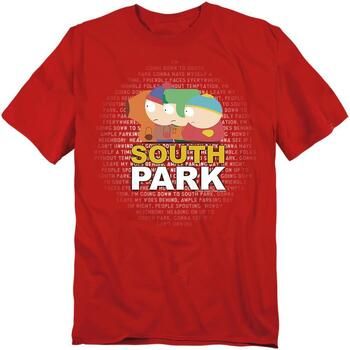 South Park Camiseta Lyrics para mujer