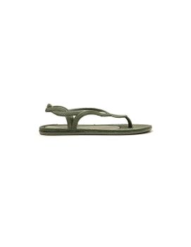 Chanclas Brasileras Antalya Military Mujer Verde