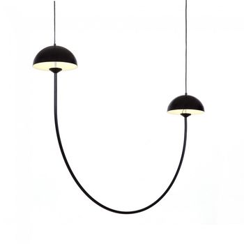 Lámpara colgante led champignon (2x6,3w)