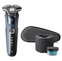 afeitadora electrica philips series 5000 s588050 uso seco y mojado cabezales flexibles 360 cuchillas steel precision