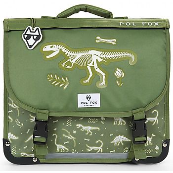 Pol Fox Cartera CARTABLE 38 CM JURASSIC para niño