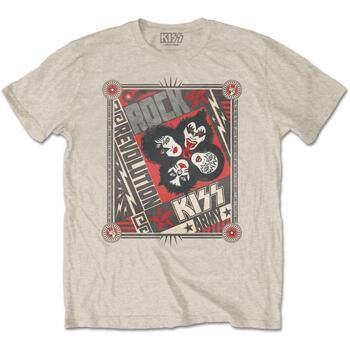 Kiss Tops y Camisetas Rock Revolution para hombre
