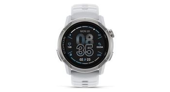 Reloj gps coros apex 4 46 mm con pulsera de silicona blanca