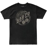 bad company tops y camisetas straight shooter roundel para mujer
