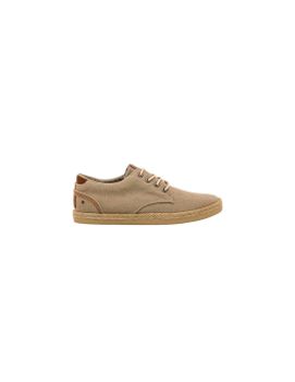 Zapatillas Mustang Bequia Hombre Beige