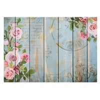 papel pintado 3d - vintage garden 350x245 cm
