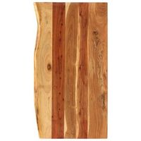 encimera para armario tocador madera maciza acacia 100x52x38cm cfw27510