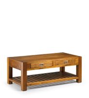 mesa de centro de madera marron anch 120 cm