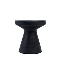 mesa auxiliar madera bazar bizar gravity negra