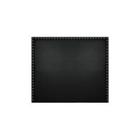 cabecero lirio polipiel negro 190