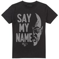 breaking bad camiseta say my name para hombre