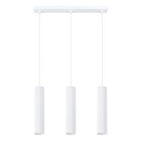 lampara colgante moto blanco 3 luces
