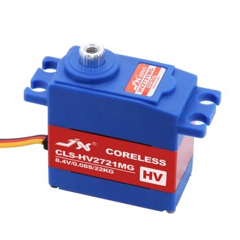 JX CLS-HV2721MG 30g servo digital RC sin núcleo de metal, IP67 a prueba de agua, no programable para coches de control r