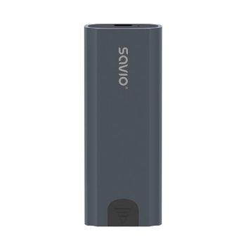 Caja PC Savio AK-67 M.2 SSD NVMe Aluminio Gris Compacta USB 10 Gbit/s