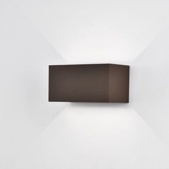 Aplique led de exterior davos double 4000k (4x6w)
