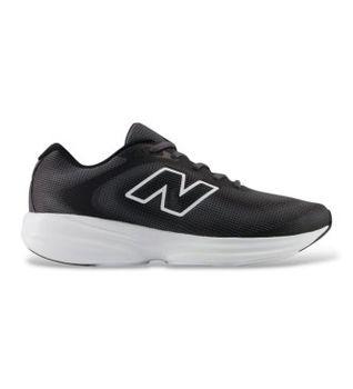 New Balance para hombre. M411V4_RU Zapatillas 411v4 negro (43), Plano, Cordones, Deportivo, Mesh
