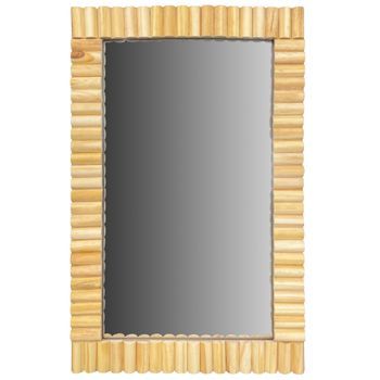 Espejo De Pared Rea Klna-mr03 Brown 35cm