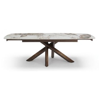 Mesa de comedor extensible cerámica pandora pandora