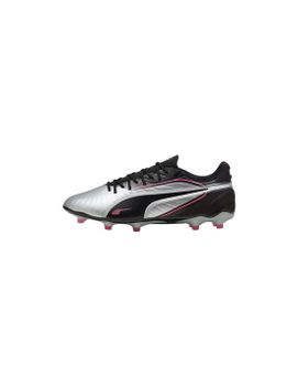 Botas de fútbol Puma King Match Fg/Ag, Silver Bl, Hombre