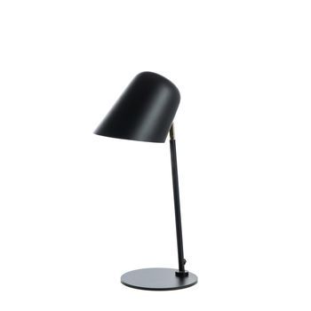Electra - Lámpara De Mesa De Metal Negro