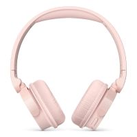 philips tah4209pk auriculares on-ear ligeros bluetooth con aislamiento pasivo del ruido55 horas de reproduccion sonido natural llamadas nitidas graves dinamicos 2 horas de carga usb-c 2024 rosa