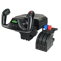 logitech pro flight yoke system sistema de control de vuelo