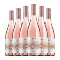 cepa 21 vino rosado hito ribera 75 cl 13 vol caja de 6 unidades