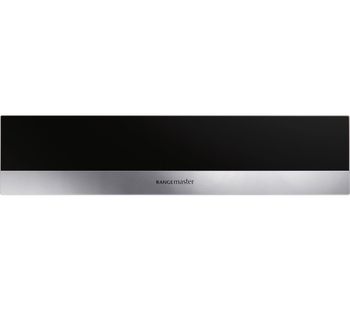 Rangemaster RMB45WDBL/SS Warming Drawer - Black, Black