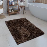 alfombrilla de bano kandela marron 40x55 cm