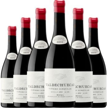 El Pacto Valdechuecas Vino Tinto Con Crianza De Garnacha Tintorer 75 Cl 14 % Pack 6 Botellas