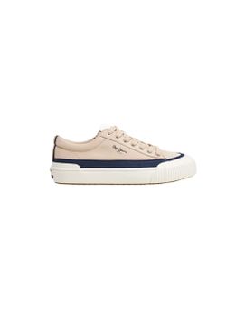 Zapatillas Pepe Jeans Ben Wash Hombre Base Beige