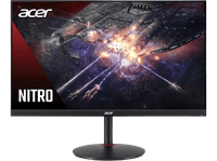 monitor gaming - acer nitro xv240ym3 24 full-hd 180hz 1 ms ips freesync premium altura ajustable altavoces integrados negro