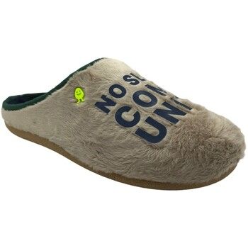 Gioseppo Pantuflas Zapatillas casa hombre Hot Potatoes 80949 beige con dibujo para hombre