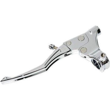 Porta maneta completo Harley-Davidson Roland Sands 25.4mm embrague cromado