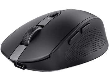 Ratón inalámbrico - Trust Ozaa Compact, Silencioso, 3200 ppp, Bluetooth, Negro
