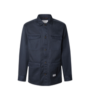 pepe jeans para hombre pm3090822 camisa channon marino m casual algodon manga larga