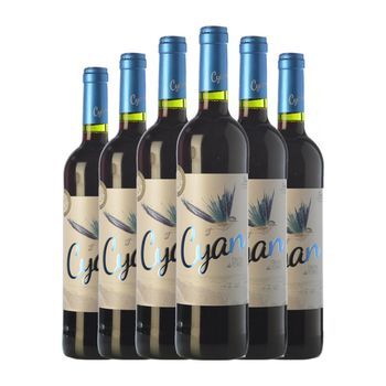 Cyan Vino Tinto 6 Meses Toro Roble 75 Cl 14.5% Vol. (pack De 6 Unidades)