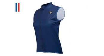 Chaqueta sin mangas azul lebram allos para mujer azul