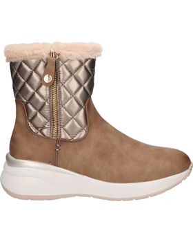 de XTI BOTINES PLANOS 143364 MUJER TAUPE MARRóN